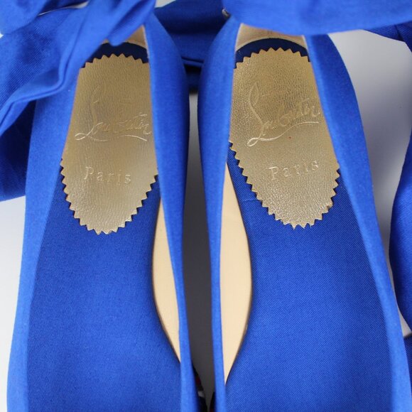 NEW Christian Louboutin Barbaria Espadrilles Flats - Party & Events & Travel - Picture 11 of 16